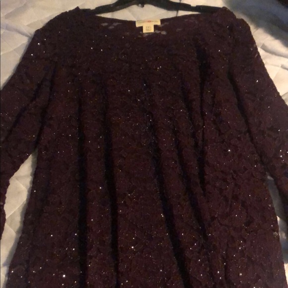 Purple sparkly cocktail dress - Picture 1 of 1